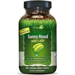 سانی مد و 5HTP اروین نچرالز 80 عدد Irwin Naturals Sunny Mood 5-HTP - مسترفیت