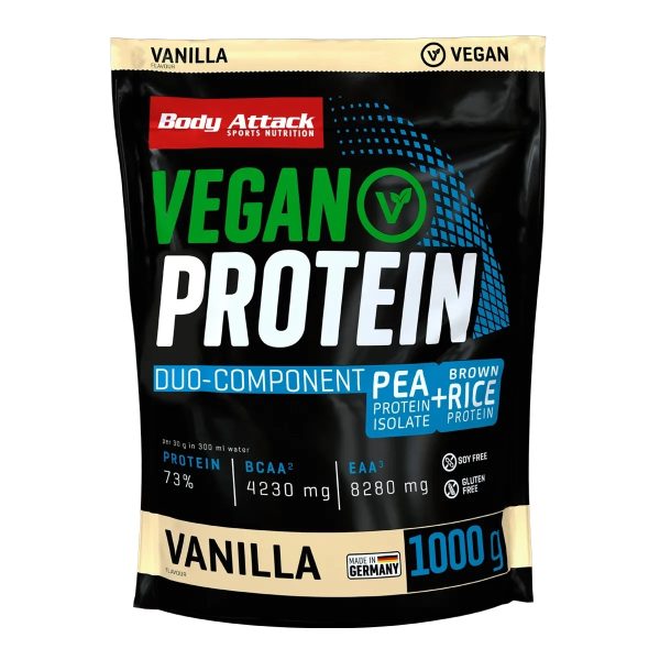 پروتئین وگن بادی اتک body attack Green Vegan Protein - مسترفیت